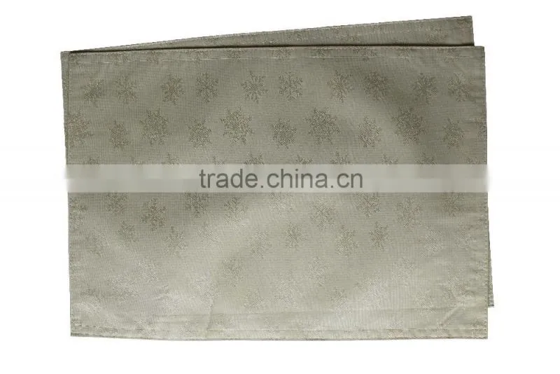 100% Polyester Colourful Jacquard Design Placemat Cheap Polyester