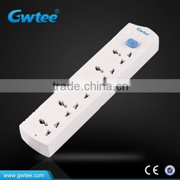 American 4 ways electric outlet 110v extension socket GT-6112