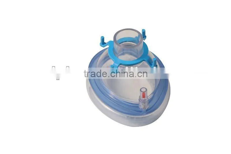 Factory outlets high-quality PVC transparent anesthesia mask