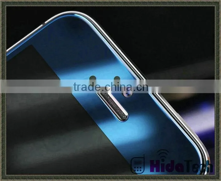 purple color tempered glass screen protector for apple iphone