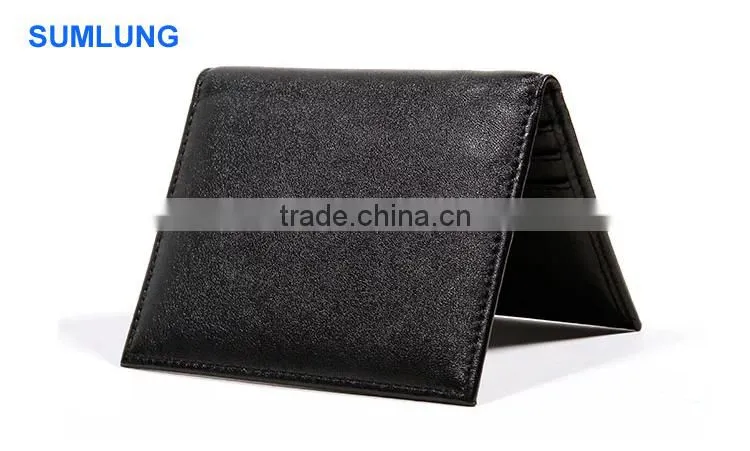 Good Quality Men RFID Blocking Wallet for Credit Cards Debit Card IC Card Anti Theft Block RFID Scanner Secure PU FAUX Leather