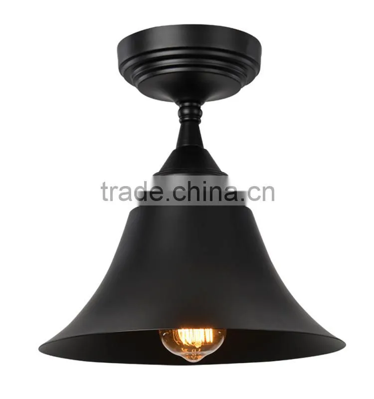 Wholesale alibaba lighting products good finished vintage ceiling lamp iron