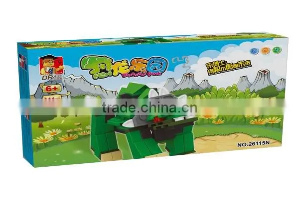 Super Dinosaur Block Set children construction big blocks