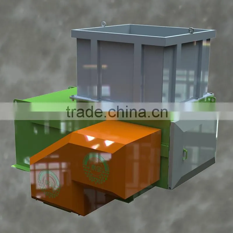 Waste wood recycling plant