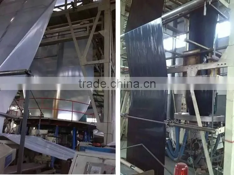 PE Plastic Black-Silver plastic Mulch Film Punch Hole /agricultural mulch film/biodegradable mulch film