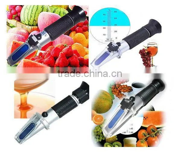 RHB-32S Portable Handheld Refractometer , Oechsle & Brix Refractometer