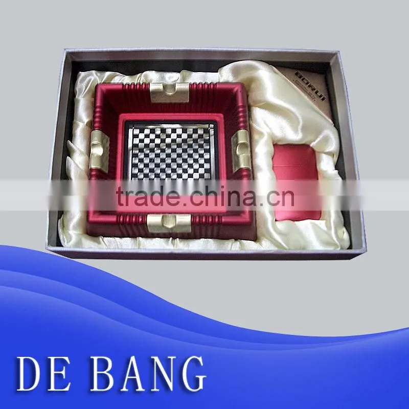cheap gift sets,crystal ashtray and lighter set