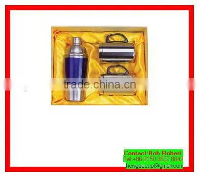 High quality hot-sale essential oil stainless steel bottle dark blue