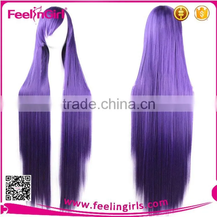 Wholesale Girls Long Straight Anime Cosplay Wigs