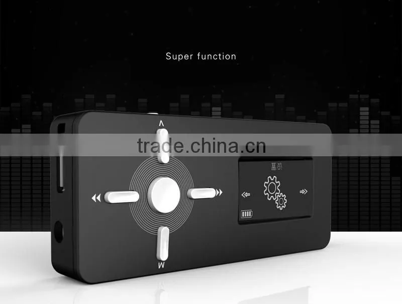 New Model Multi-Language Smallest HiFi Mp3 Player with Voice Recorder and FM Function HM01