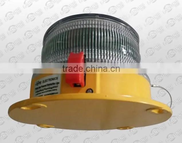 TY10S Solar powered aviation obstruction light/solar warning light/solar obstruction light