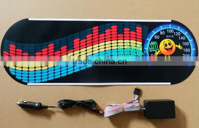 equalizer car sticker,el light equalizer car sticker,Size60*20cm