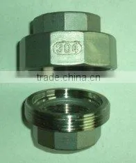 high quality stainless steel 304/316 union 150lbs (CE approved)
