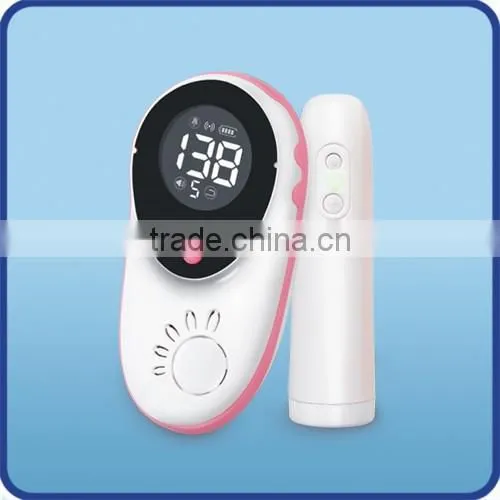 Fetal Heart Rate Monitor Type Pocket Portable Pregnant Low Price Color Ultrasonic Diagnostic Baby Heart beat Fetal Doppler