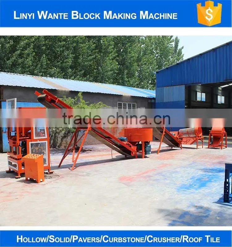 WT1-10 dry pressed clay brick production lines