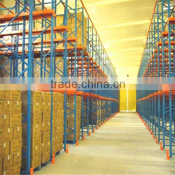 Drive-in racking used in cold stores