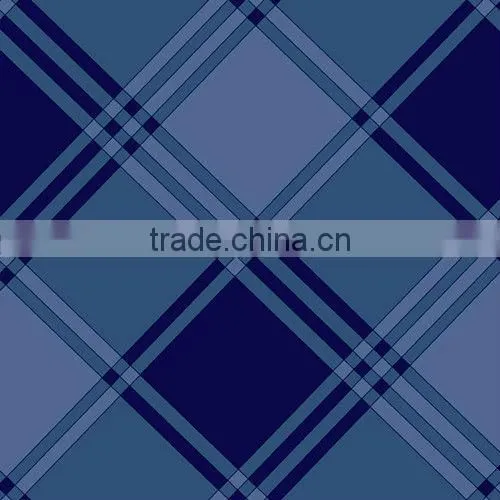PU coated polyester plaid taffeta fabric for umbrella