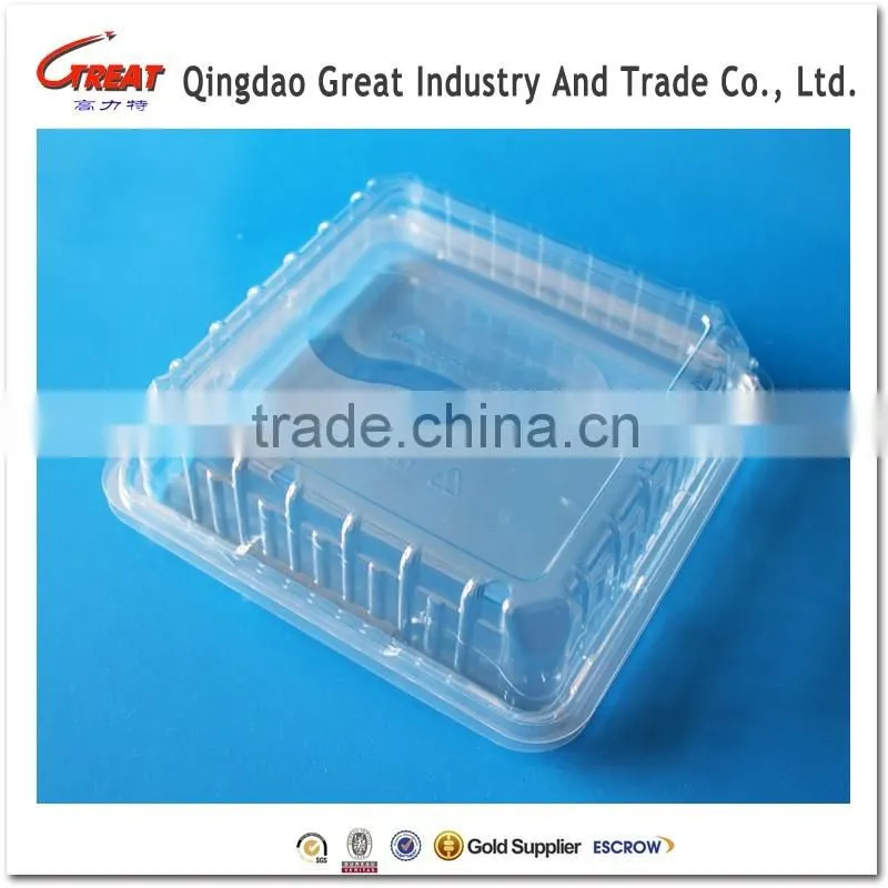 Transparent Clear Plastic Fruit Punnet Packaging