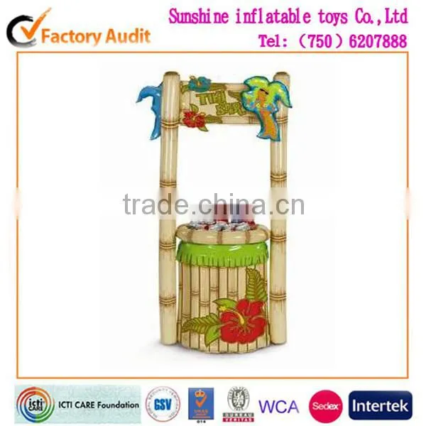 inflatable wine cooler, inflatable salad bar, inflatable pool floating cooler