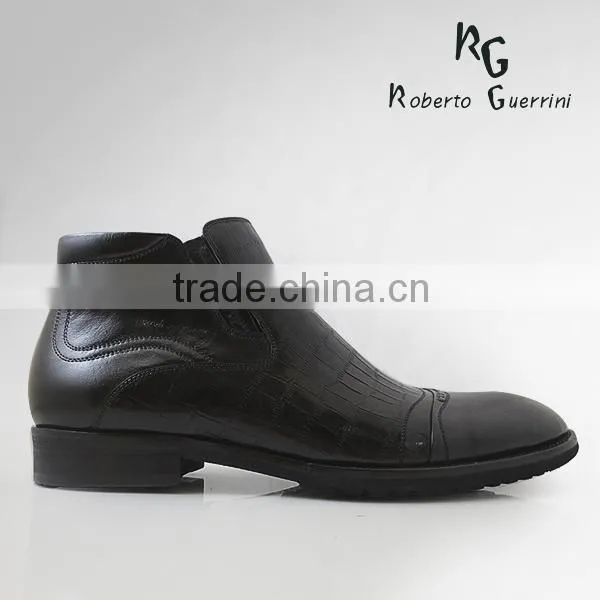 Men Leather Boots Goodyear Footwear