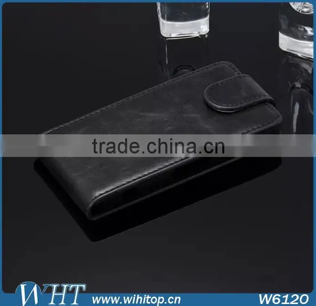 Luxury Leather Case for Sony Xperia Z3 Mini, Flip Leather Case for Sony Xperia Z3 Compact