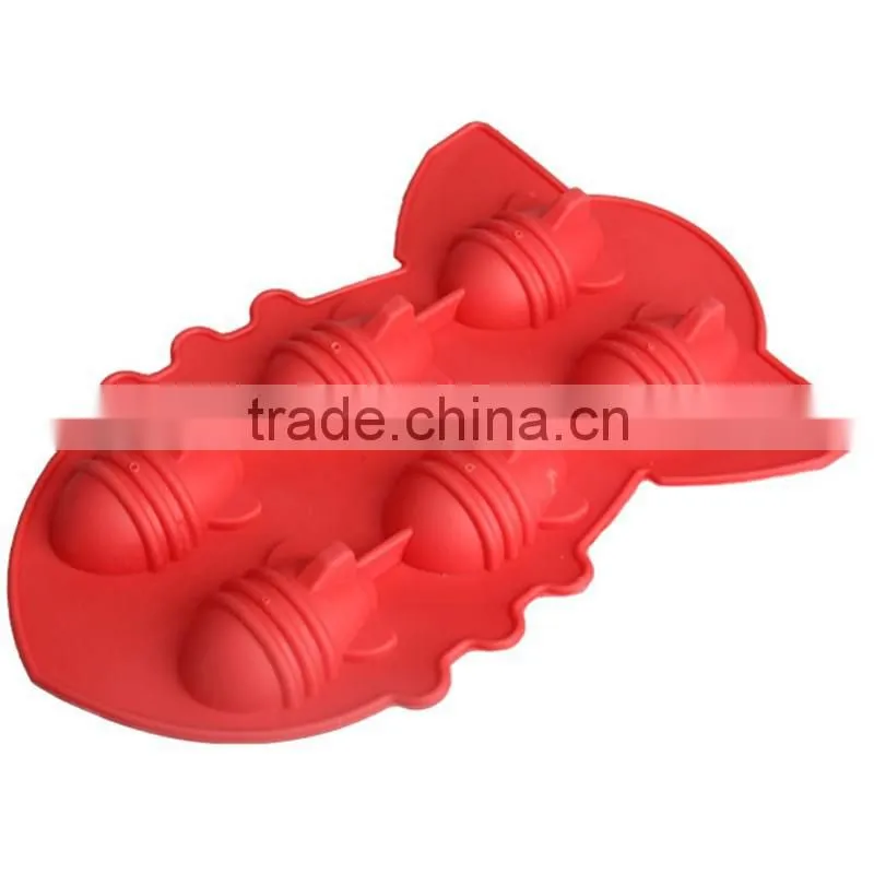 Hot Summer Drink Party Ice Tray Cool Atomic Bomb Shape Ice Cube Freeze Maker Ice Mould