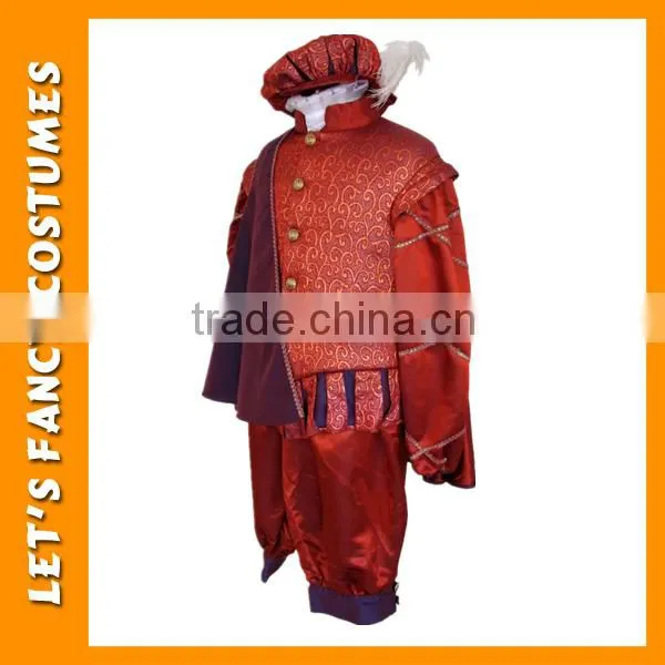 french loyal red suit costume halloween costume PGMC1016