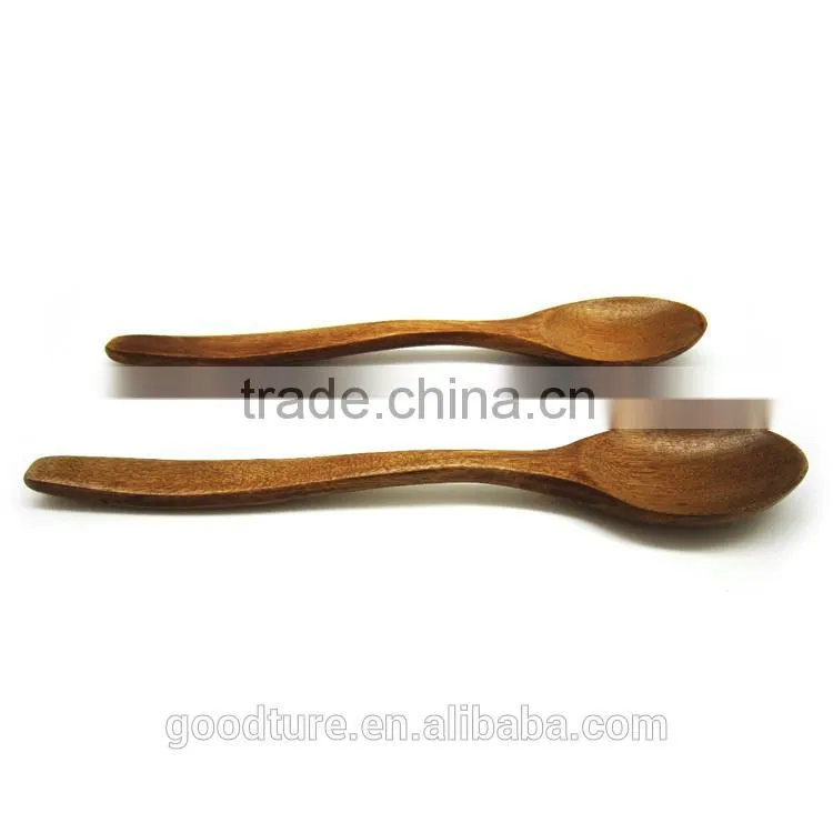 Wooden Long Spoon Soup Coffee Spoon Tableware Food Serving Spoon Stirring Spoon
