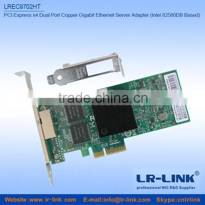 Intel i350 Chipset PCI Express X4 Gigabit 1G 4 Port Network Card Compatible I350-T4