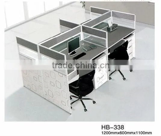 Most popular style computer desk office cubicle workstation