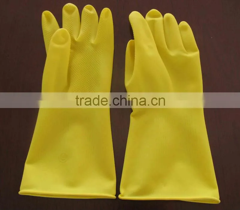 latex household gloves
