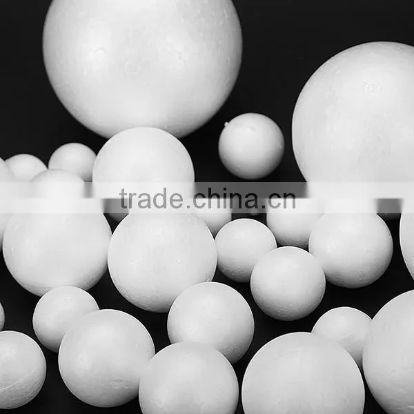 90mm Polystyrene styrofoam Ball craft ball for Christmas tree decoration DIY and wedding