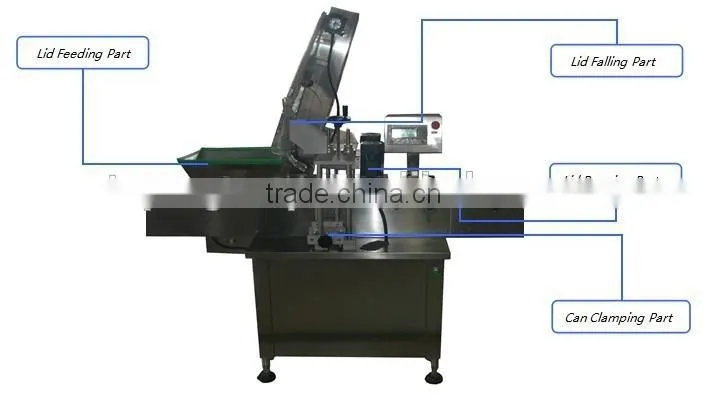 Topspack Automatic Linear Cap Screwing Machine