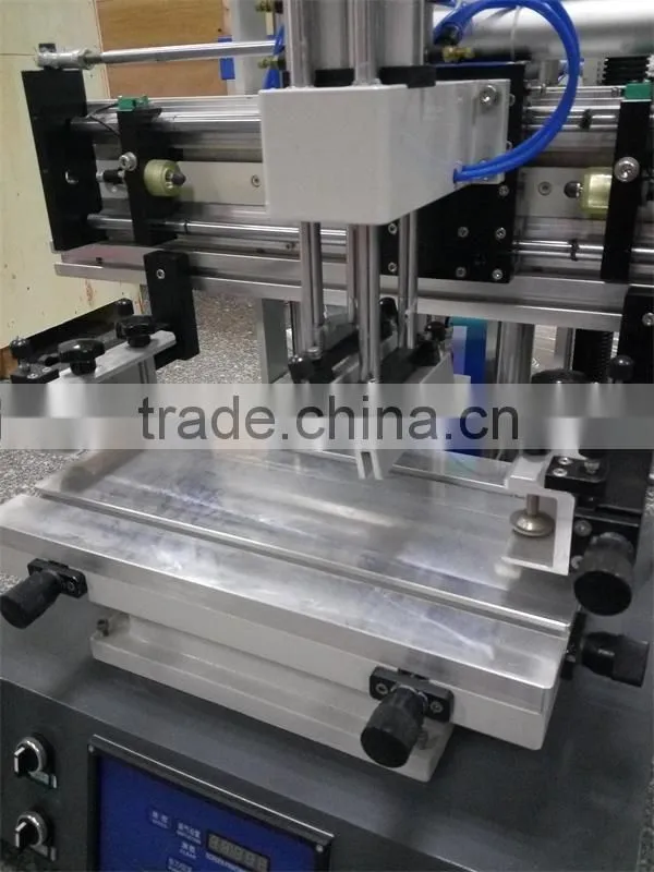 Desktop Small Semi-automatic T-slot Silk Screen Printing Machine GW-2030T