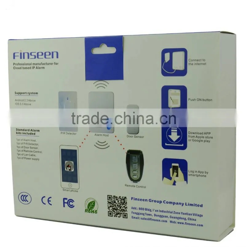 IP Intruder Alarm System With APP Control
