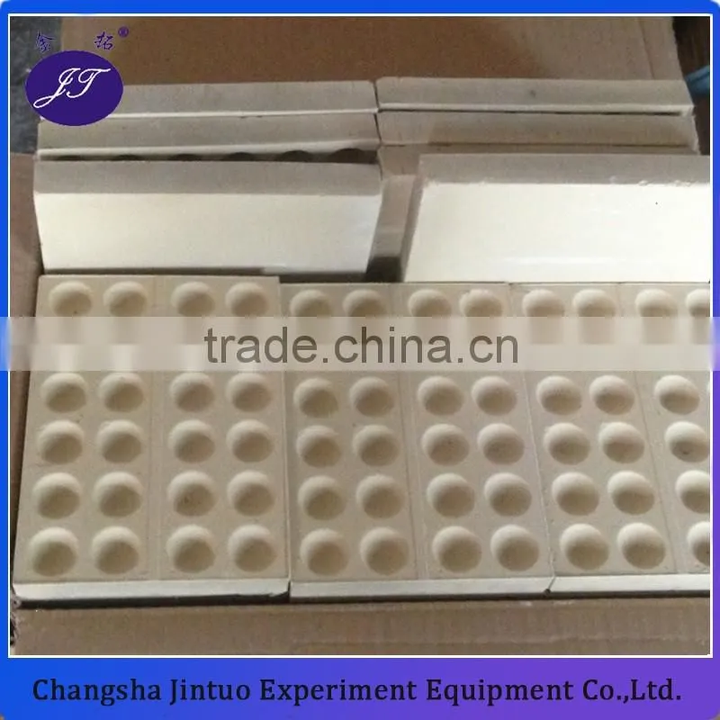 china supplier bullion blocks and Fire Assay ceramic cupel