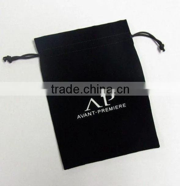 velvet bag with drawstring for gift,promotion velvet drawstring pouch