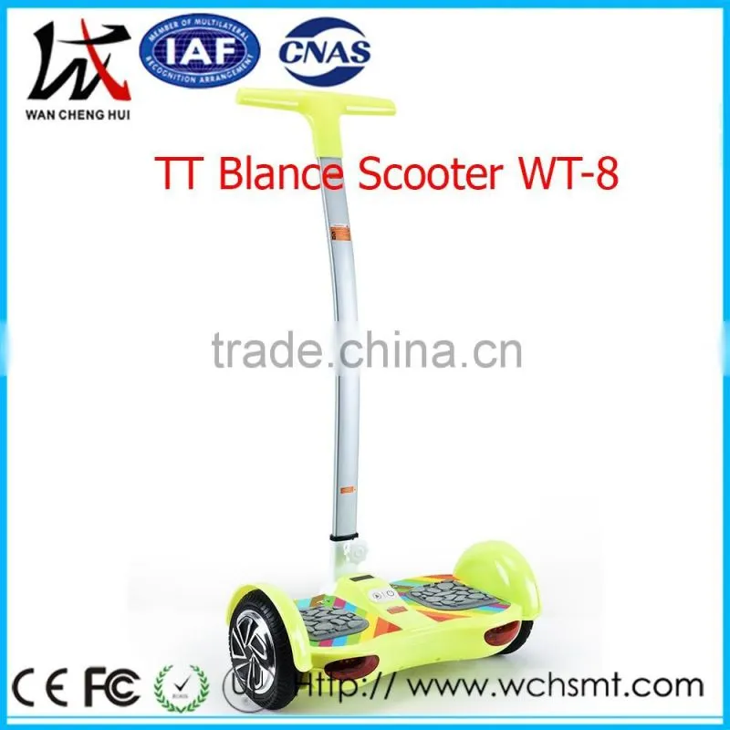 Hottest Product Electric Dual Pedal Scooter Manufacturer With Handle