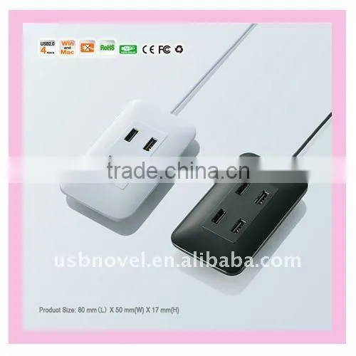 4-port USB 2.0 high speed usb hub