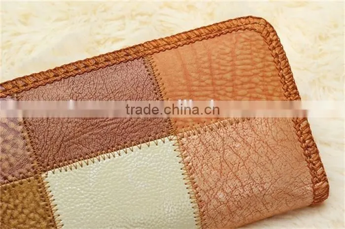 2016 Women Brand Long Wallet Genuine Leather Clutch Coin Hand Purse