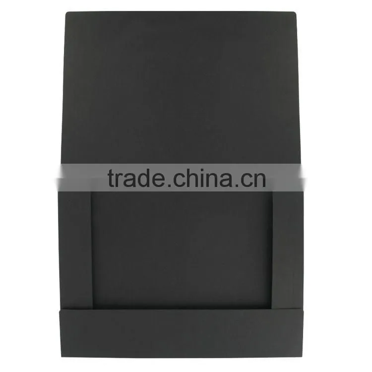Elastic closure kraft paper file folder, Kraft 3 flap folder