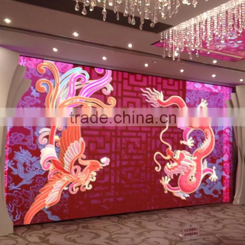 SMD2121 P4 Indoor LED Video Wall for Stadium , 1R1G1B Full Color LED Display for Advertising