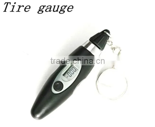 Keyring LCD Digital Tire Pressure Gauge