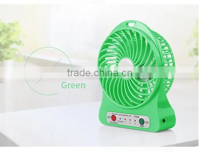 Promotional items handheld pocket toy fan, electrical table fan