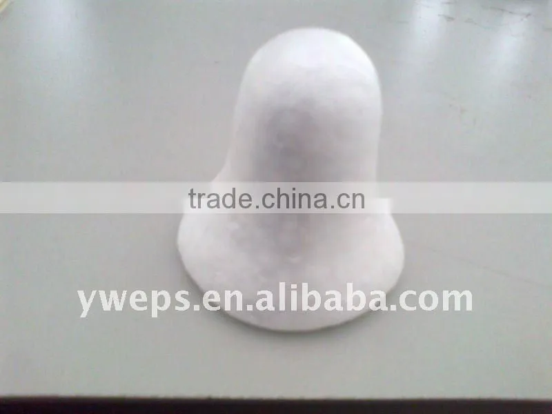 80mm christmas decoration bell /eps childern crafts bell /polyfoam bell