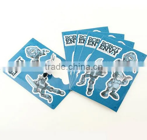 clear stickers custom, cheap OEM pvc sticker printing