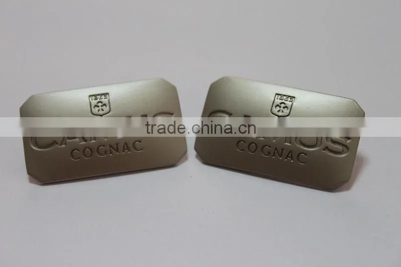 Wholesale Metal caboodles nameplate for custom