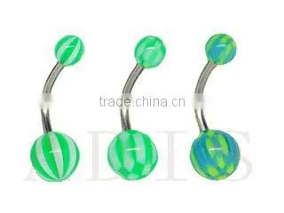 Acrylic belly ring