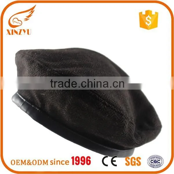 Navy black beret motorcycle alarm manufacturer of military beret