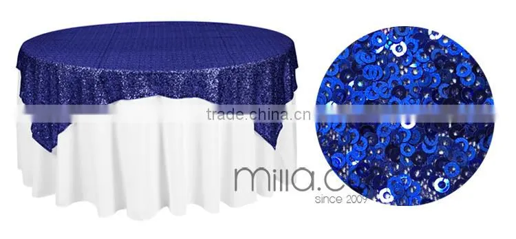 Sequin table cloth gold sequin table overlay